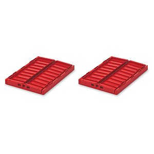 Набор складных ящиков для хранения LIEWOOD, 2 шт, размер S, красный